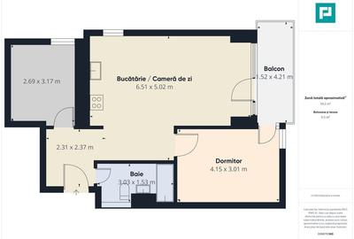 Apartament 3 camere  Nord One - 5