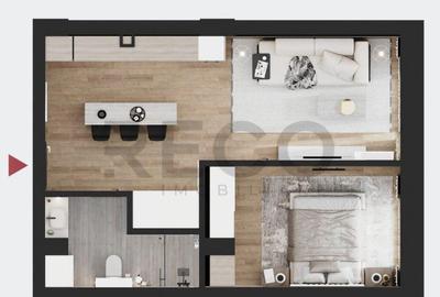 Apartament cu 2 camere decomandat în Băile Felix - 1