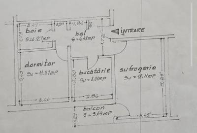 Apartament cu 2 camere decomandat în Far - 7