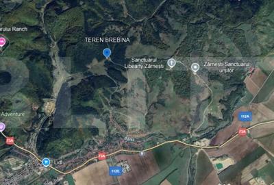 Teren de 1861 mp, în Brebina