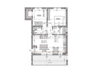 Apartament cu 3 camere în Cristian - 13