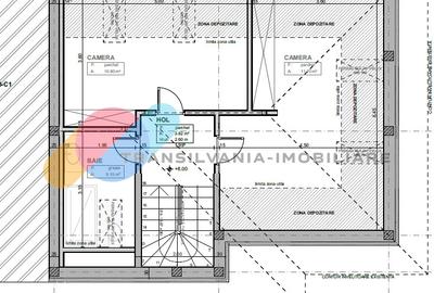 Duplex cu 5 camere cu Canalizare în Borhanci - 9