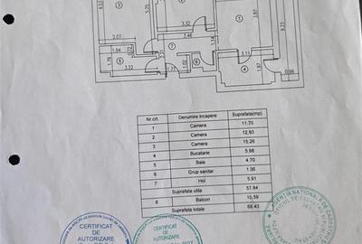 Apartament cu 3 camere decomandat, mobilat în Roșu - 14