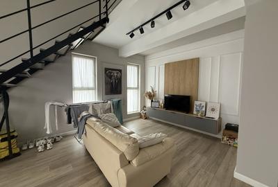 Penthouse modern, 3 camere, 83 mp, mobilat si utilat - Girocului - 2