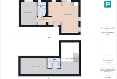 Penthouse 3 camere | ~80 mp | Giroc -  zona Lidl - 12