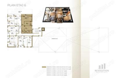 Apartament cu 3 camere decomandat în Republicii - 1