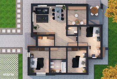 Casă cu 4 camere în Nord - 3