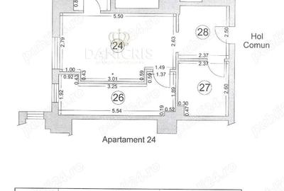 Apartament cu 2 camere semidecomandat în Brătianu