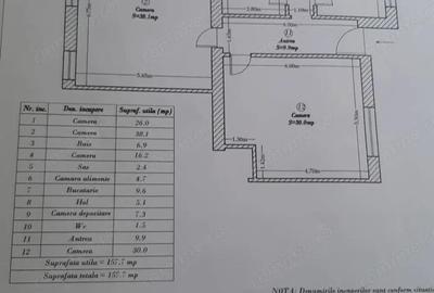 4 cam centr proprie ETAJ 1 zona Centrala - 5