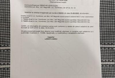 Teren de 1250 mp, în Central - 1