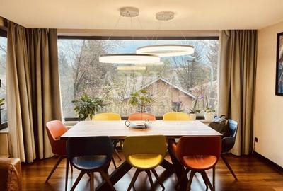 Apartament cu 4 camere decomandat, mobilat în Herăstrău