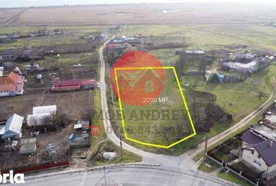 Teren de 2200 mp, în Murighiol