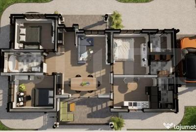 Casă cu 4 camere cu Teren 580 Mp în Central - 2