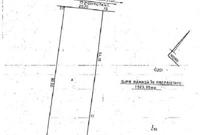Teren Construcții intravilan de 1925 mp, în Central