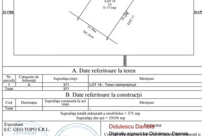 Teren Construcții intravilan de 371 mp, în Berceni - 3