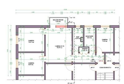 Apartament 4 camere plus boxa ,centrala proprie,zona Take Ionescu - 3