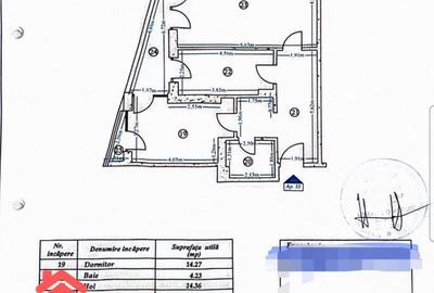 Apartament cu 2 camere, mobilat în Băneasa - 1