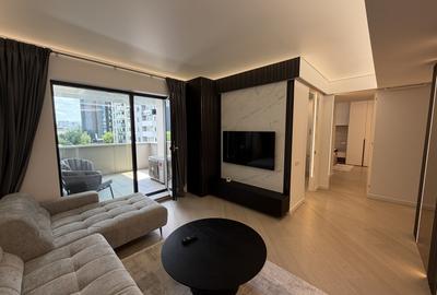 Apartament cu 3 camere semidecomandat, mobilat în Pipera - 1