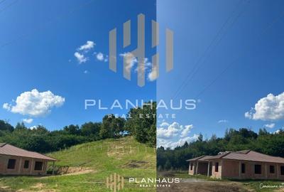 Casă duplex  semifinisată , Tăuții de Sus, 1 600 mp teren cu view - 5