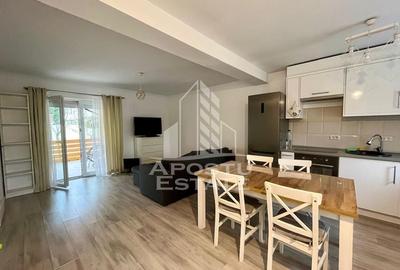 Triplex cu 3 camere, open space, in Braytim