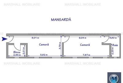 Spatiu  birouri de inchiriat, zona Traian, 120 mp #14572 - 16