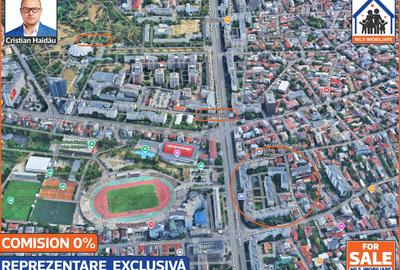 Apartament cu 4 camere semidecomandat în Dorobanți