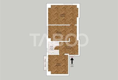 Apartament decomandat cu 2 camere 56 mpu bloc nou Rusciorului Terezian - 11
