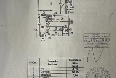Garsonieră decomandată în 1 Mai - 5