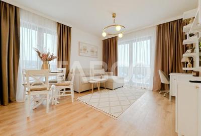 Apartament cu 2 camere semidecomandat, mobilat în Între Lacuri