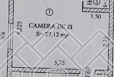Apartament cu 2 camere semidecomandat în Aeroport - 4
