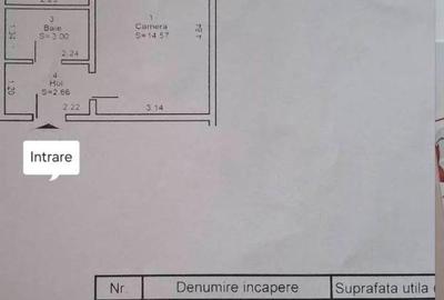 Garsonieră semidecomandată, mobilată în Vasile Aaron - 3