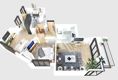 Apartament cu 3 camere decomandat în Moșilor - 2