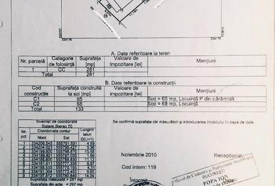 Casă cu 6 camere cu Teren 286 Mp în Eroii Revoluției