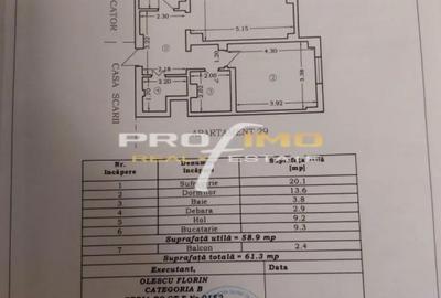 Apartament cu 2 camere decomandat în Central - 1