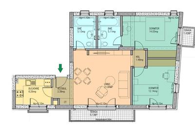 Drumul Taberei - Bld. Timisoara Sector 6 Ap. 3 camere, Imobil Premium - 3