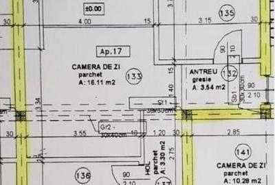 Apartament cu 3 camere semidecomandat în Florești - 1