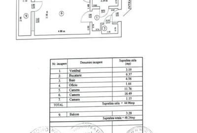 Apartament cu 2 camere semidecomandat în Gara de Nord - 9