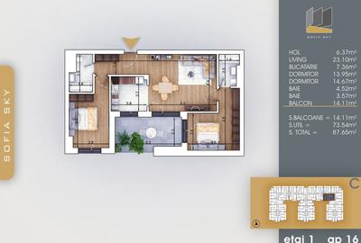 3 CAMERE/ INCALZIRE IN PARDOSEALA/ COMISION 0! - 6