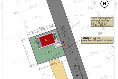 Casă cu 4 camere cu Teren 500 Mp în Central