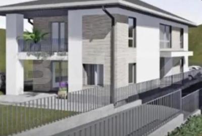 Casa individuala semifinisata, 5 camere, terasa circulabila, zona Luna de sus - 1
