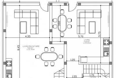 Duplex cu 4 camere cu Canalizare în Giroc - 5