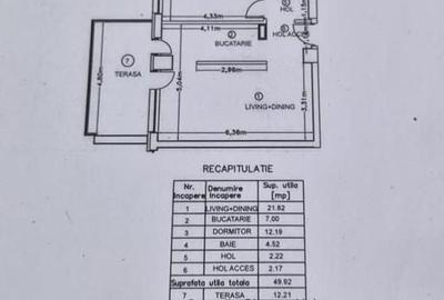 Apartament cu 2 camere decomandat, mobilat în Pipera - 15