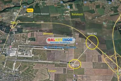 Teren de 13600 mp, în Balotești