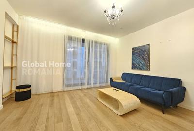 Apartament cu 2 camere semidecomandat, mobilat în Herăstrău