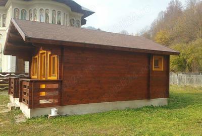 Cabana cocheta si teren la munte - 9