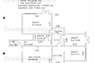 Spatiu comercial, zona Radu Negru, 160 mp, pretabil orice ti - 7