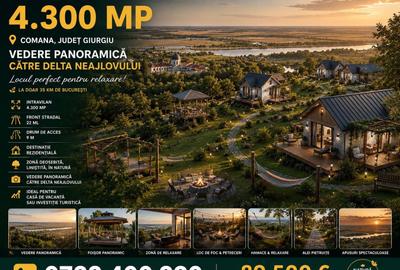 Teren Construcții intravilan de 4300 mp, în Comana - 8
