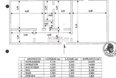 2 CAMERE Decomandat I TIMPURI NOI I 62MP I Etaj 1 - CENTRALA I Metrou - 14