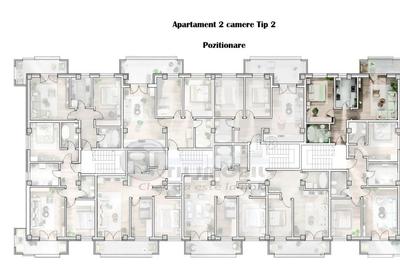 Apartament cu 2 camere decomandat în Galata - 4