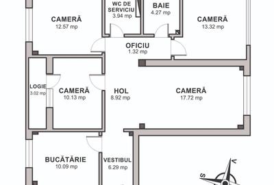 Vanzare 4 camere decomandat Basarabia - Stadionul National - 10